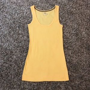 Vintage SO yellow tank top